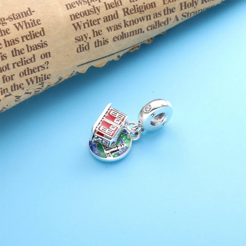 (slika za) Viseč obesek PANDORA Hong Kong Peak Tram - 798926C01 - Ogled 3