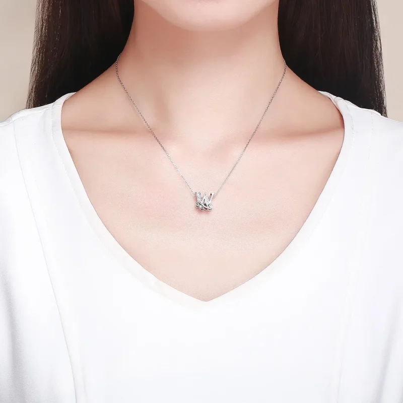 (slika za)  Obesek s bleščečimi pavé cvetovi, črka W v slogu Pandora - BSC030-W - Ogled 5