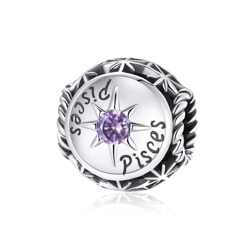 (slika za) Pandora Style Shining Pisces Charm - SCC1725-12 - Slika izdelka