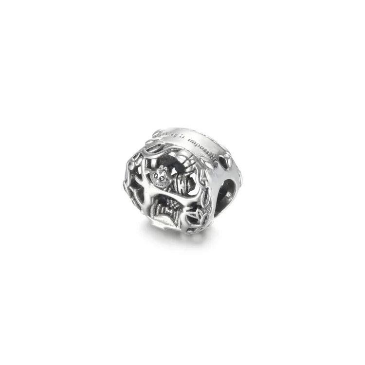 Disney Alica v čudežni deželi, Cheshire Cat & Absolem Caterpillar Charm - 799361C00