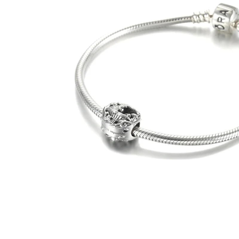 (slika za) Disney Alica v čudežni deželi, Cheshire Cat & Absolem Caterpillar Charm - 799361 - Ogled 6