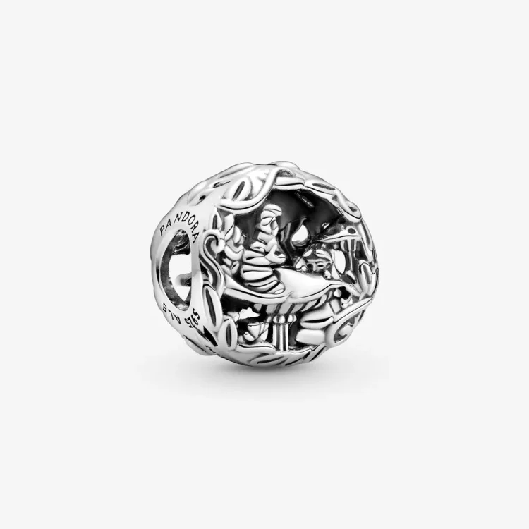 Disney Alica v čudežni deželi, Cheshire Cat & Absolem Caterpillar Charm - 799361C00