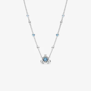 (slika za) Ogrlica PANDORA Disney Pumpkin Coach Collier - 399198C01