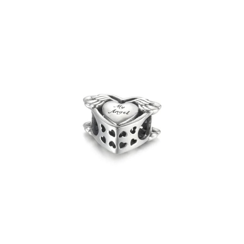 (slika za) PANDORA Angel Wings & Mom Charm - 799367C00 - Ogled 5