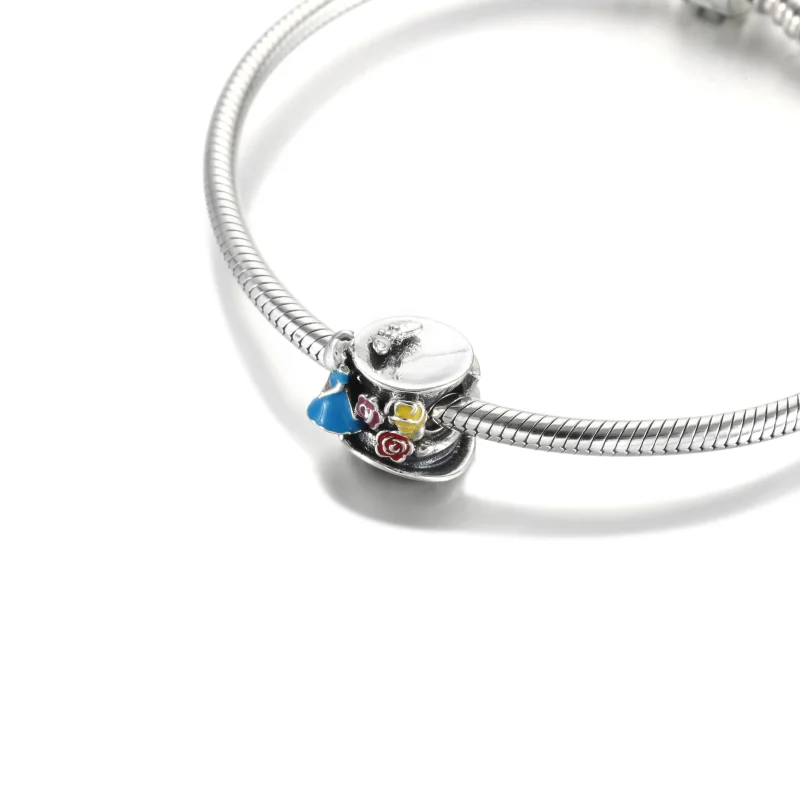 (slika za) PANDORA Disney Alica in Wonderland & The Mad Hatter's Tea Party Charm - 799348C0 - Ogled 5