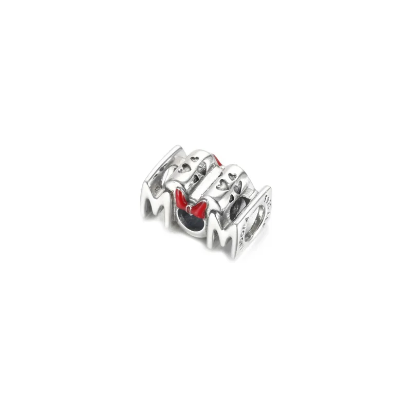(slika za) PANDORA Disney Minnie Mouse Bow & Mum Charm - 799363C01 - Ogled 2