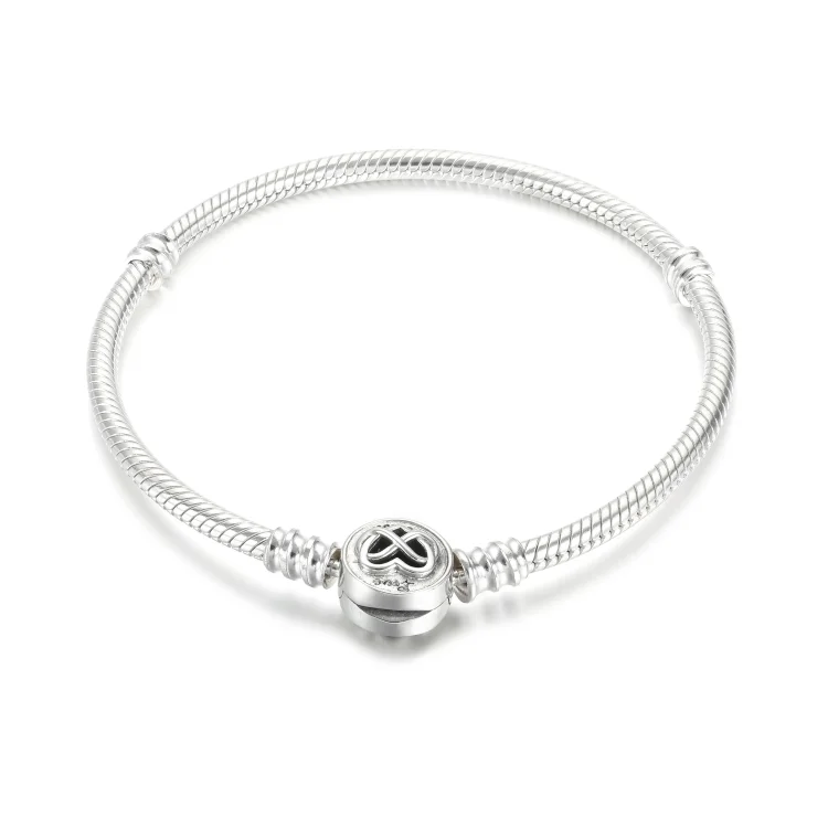 Pandora Moments Heart Infinity Zapestnica Kača Verižica - 599365C00