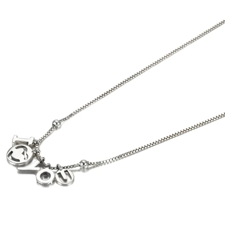 PANDORA Ogrlica I Love You - 396580-60
