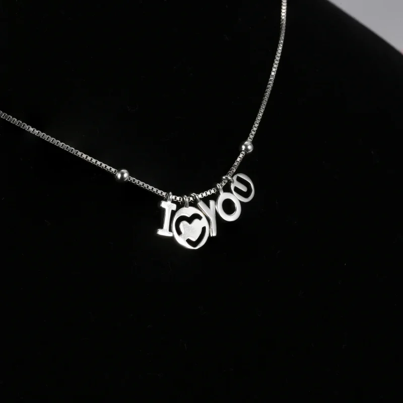 (slika za) PANDORA Ogrlica I Love You - 396580-60 - Ogled 5