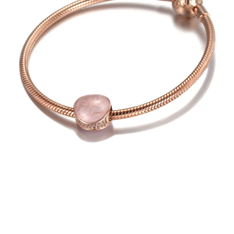 (slika za) PANDORA Rožnati obesek - 789306C01 - Ogled 5