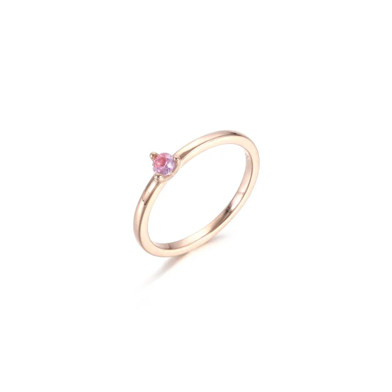 (slika za) PANDORA svetlo moder prstan Solitaire - 189259C02 - Ogled 6