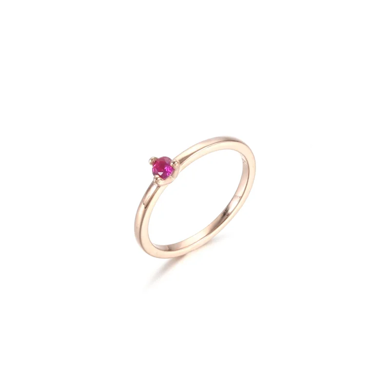 (slika za) PANDORA svetlo moder prstan Solitaire - 189259C02 - Ogled 9