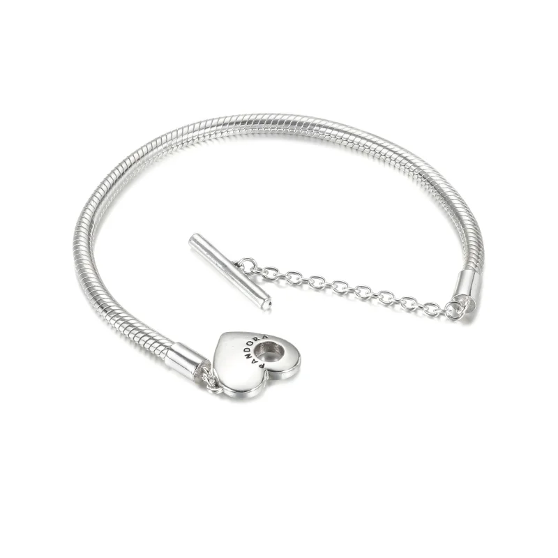 (slika za) Zapestnica Pandora Moments s srčkom - 599285C00 - Ogled 5