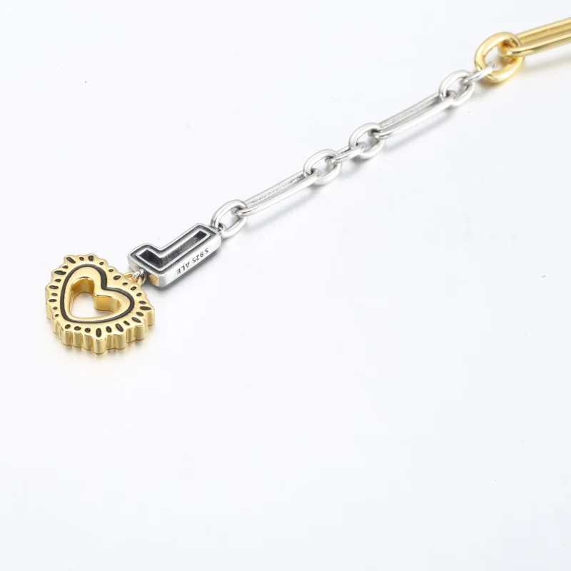 (slika za) Dvobarvna zapestnica Keith Haring x Pandora Love Links - 562223C01 - Ogled 4