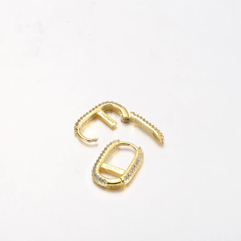 (slika za) Členasti uhan Pandora ME v slogu pavé - 269682C01 - Ogled 5