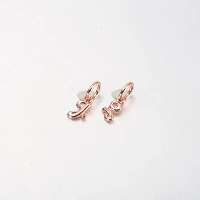 (slika za) PANDORA Abecedni viseči obesek z malo pisano črko »a« - 782531C01 - Ogled 3