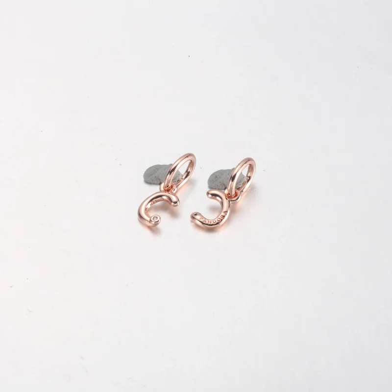 (slika za) PANDORA Abecedni viseči obesek z malo pisano črko »a« - 782531C01 - Ogled 8