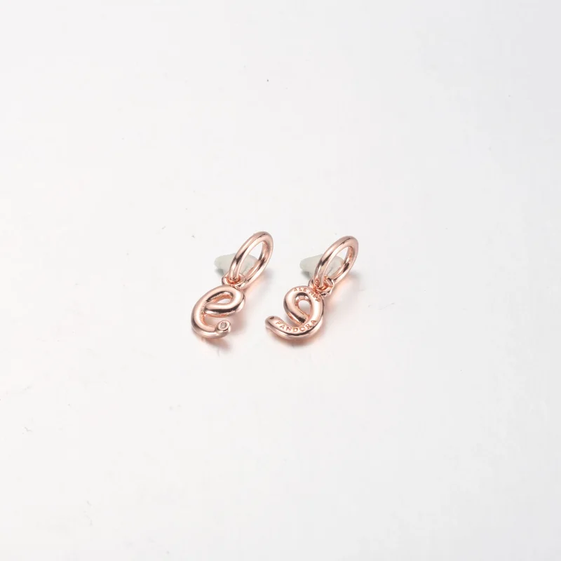 (slika za) PANDORA Abecedni viseči obesek z malo pisano črko »a« - 782531C01 - Ogled 10