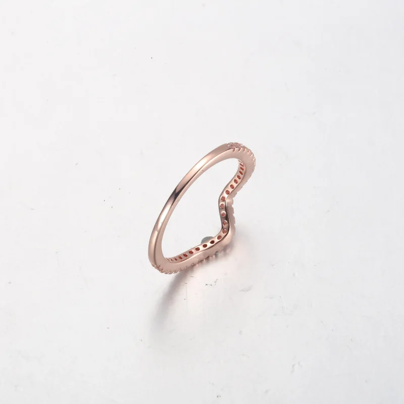 (slika za) PANDORA Bleščeči se valoviti prstan - 182539C01 - Ogled 5