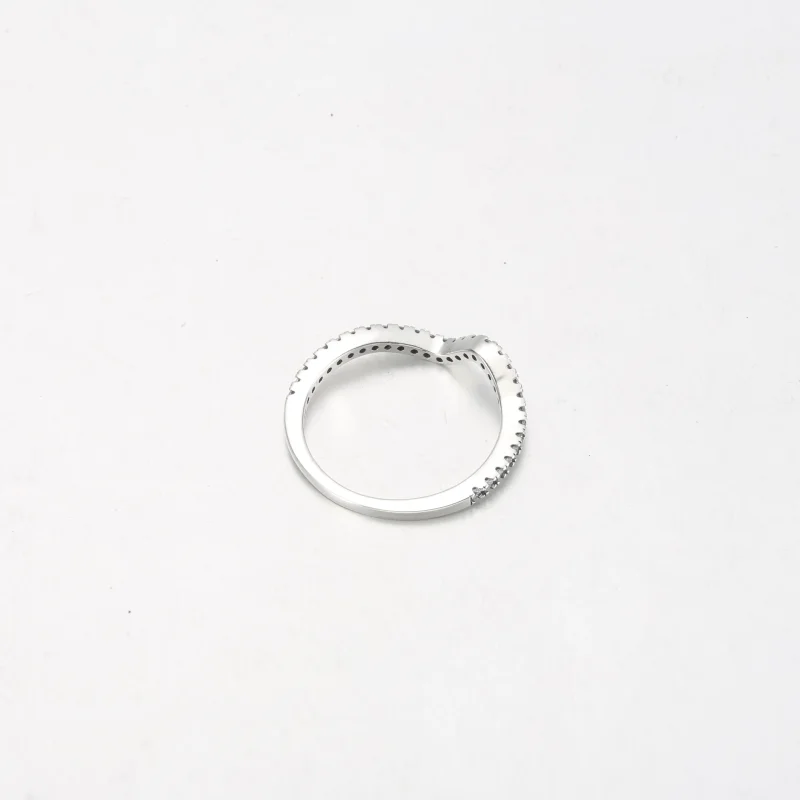 (slika za) PANDORA Bleščeči se valoviti prstan - 192539C01 - Ogled 4