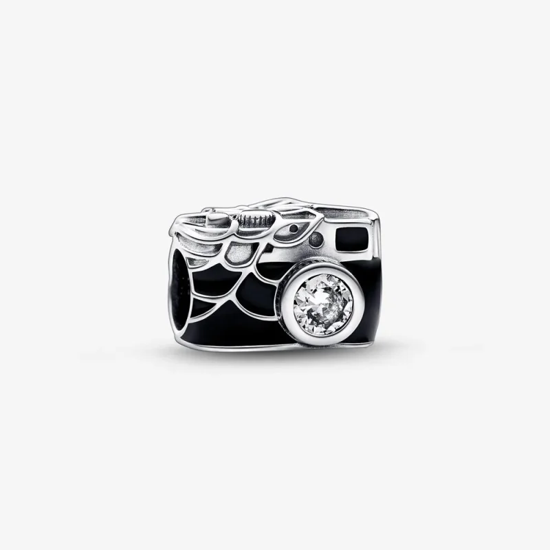 (slika za) PANDORA Marvel Spider-Man Camera Selfie Charm - 792352C01 - Slika izdelka