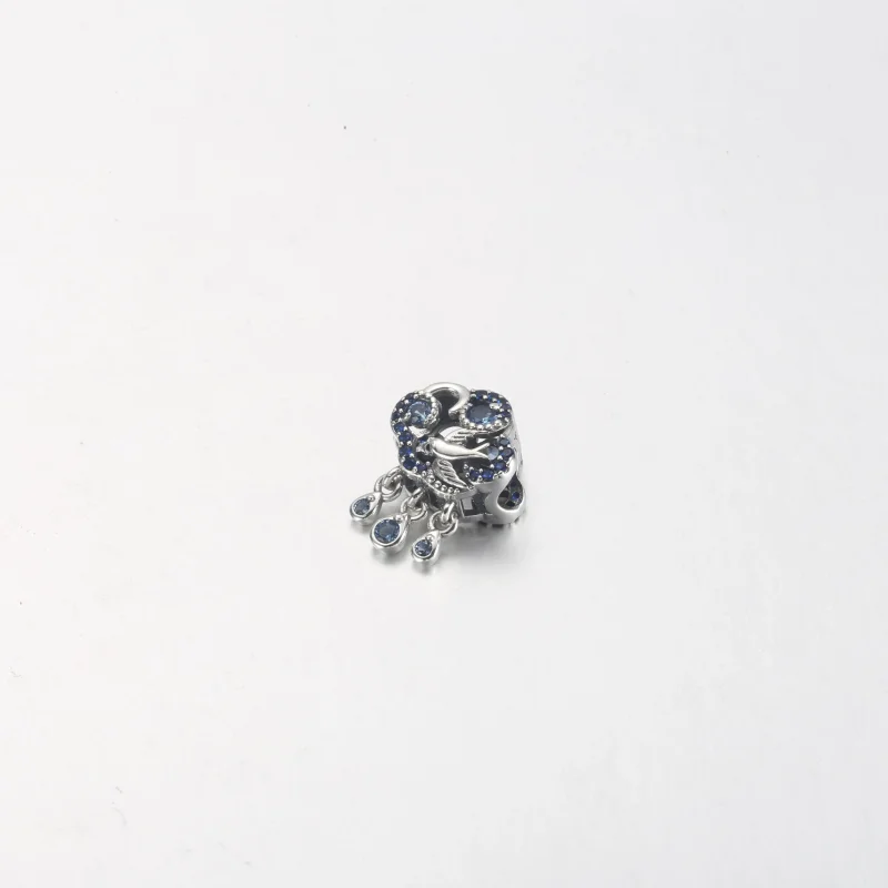 (slika za) PANDORA Obesek Cloud & Swallow - 792569C01 - Ogled 2