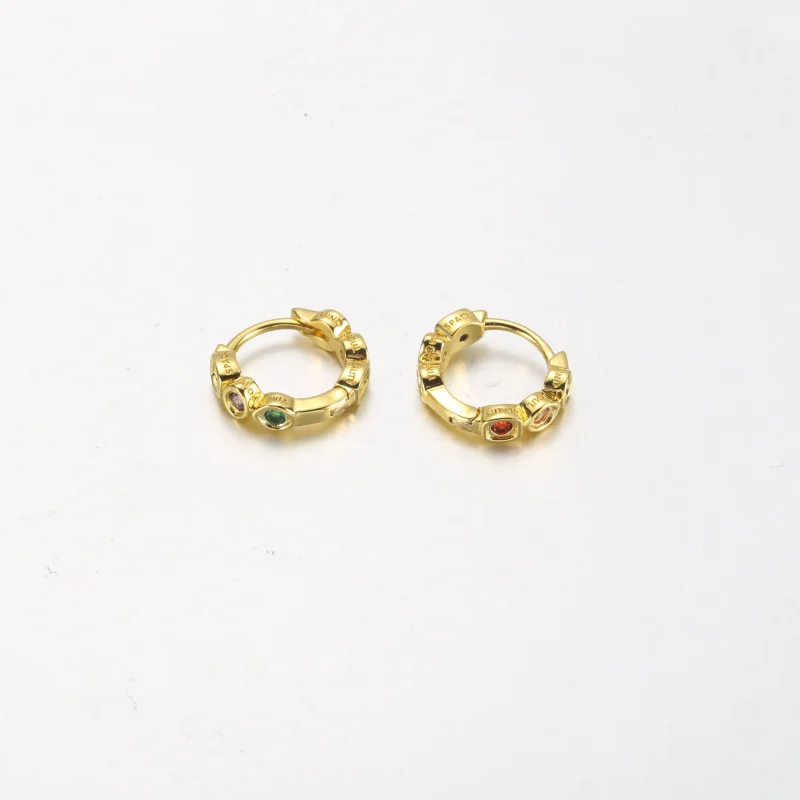 (slika za) PANDORA Obročasti uhani s kamni neskončnosti iz Marvelovih Maščevalcev - 262567C - Ogled 4