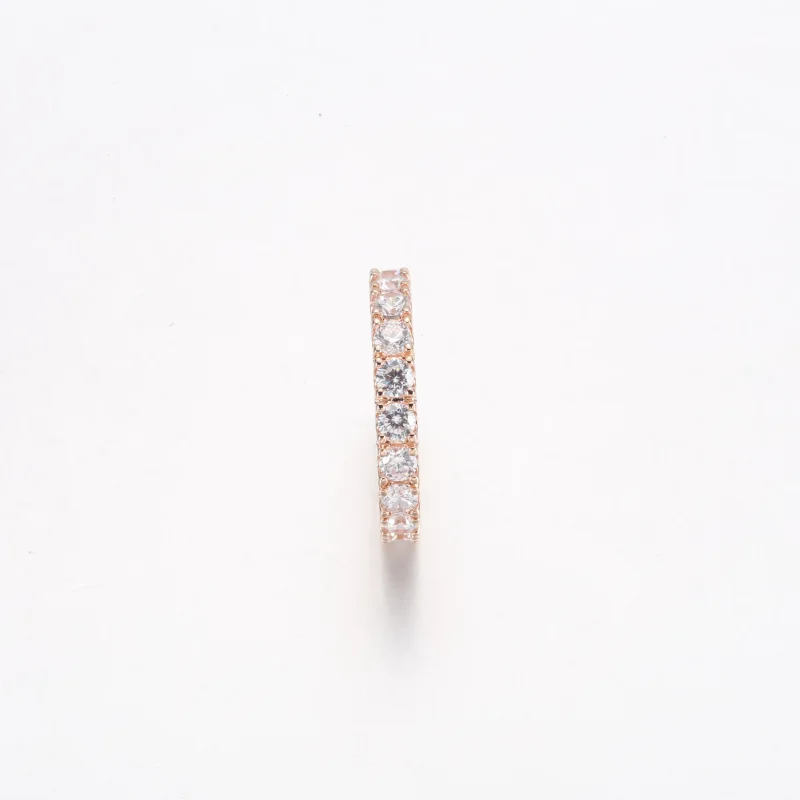 (slika za) PANDORA Prstan večnosti z cirkoni - 180050C01 - Ogled 4