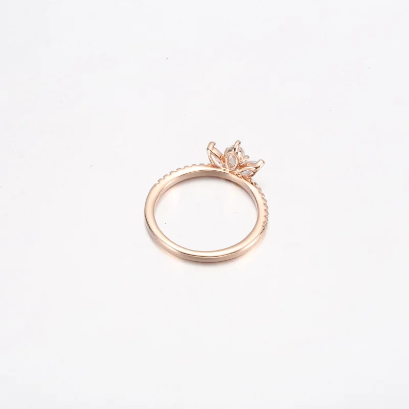 (slika za) PANDORA Sijoči cvetlični prstan z grozdi - 182392C01 - Ogled 4