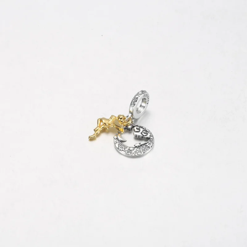 (slika za) PANDORA Viseči obesek z Disneyjevo Zvončico na zvezdno noč - 762517C01 - Ogled 2