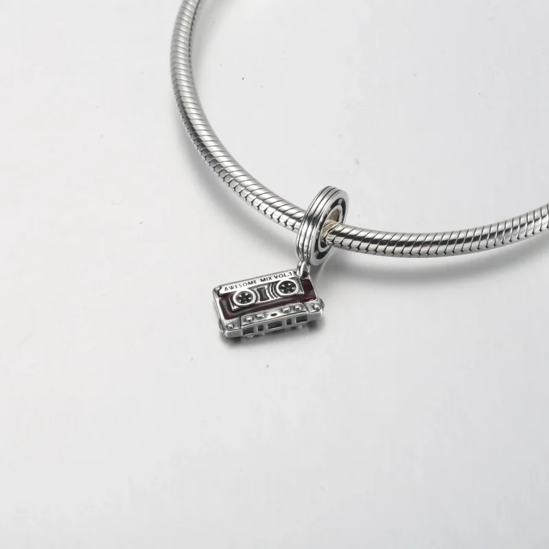 (slika za) PANDORA Viseči obesek za kasetni trak Marvel Guardians of the Galaxy - 792564C01 - Ogled 4