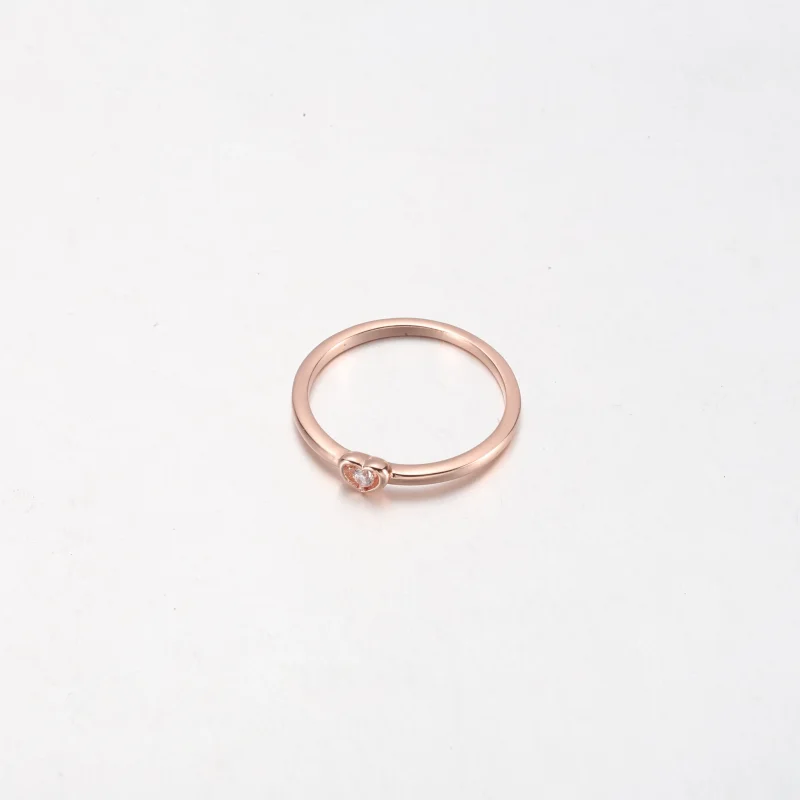 (slika za) Prstan s sijočim srcem PANDORA - 182495C01 - Ogled 3