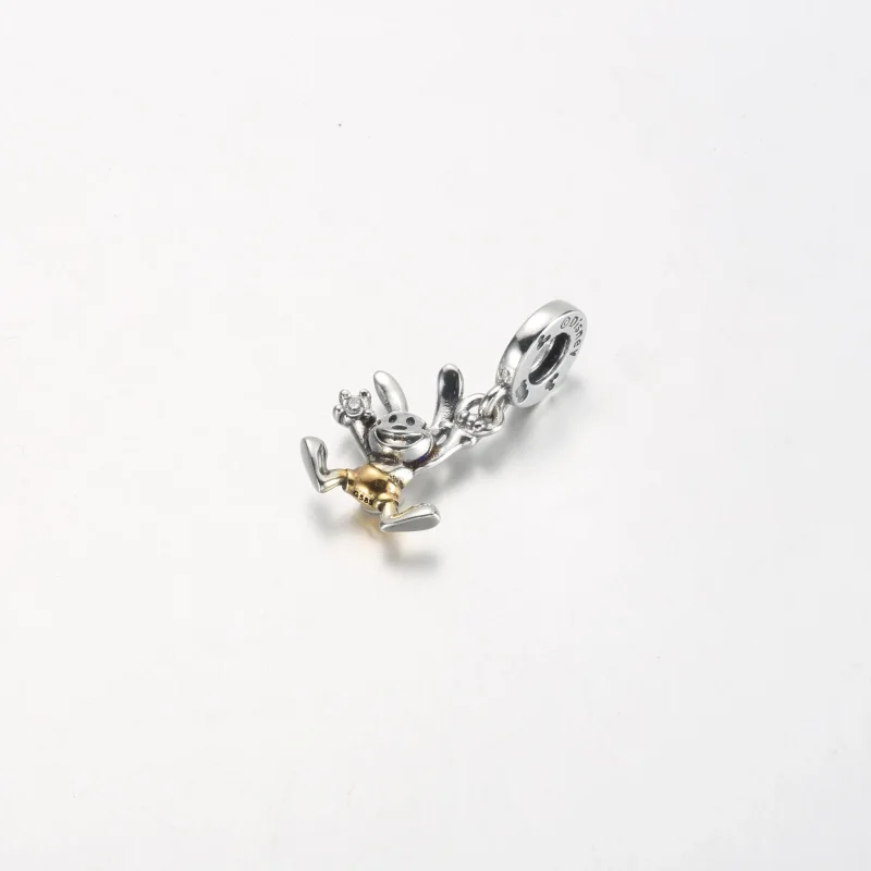 (slika za) Viseči obesek za 100. obletnico Oswalda PANDORA Disney - 792519C01 - Ogled 2