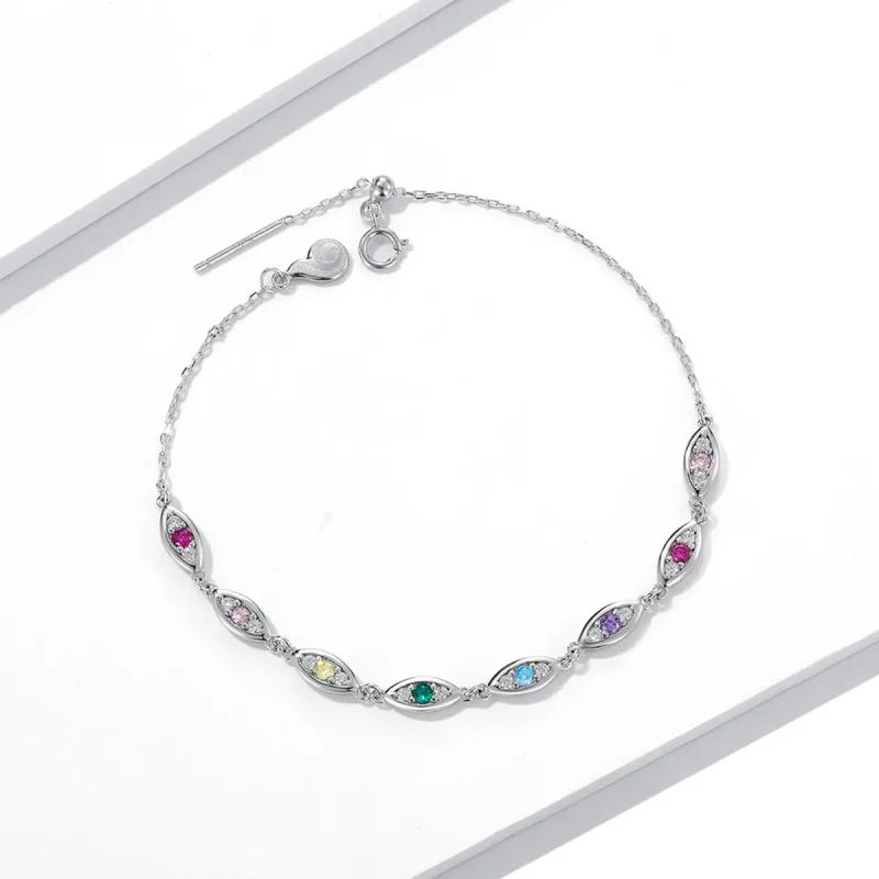 (slika za) Bleščeča zapestnica v stilu Pandora - BSB087 - Ogled 4