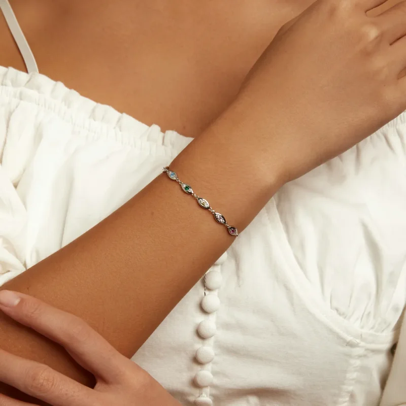 (slika za) Bleščeča zapestnica v stilu Pandora - BSB087 - Ogled 8