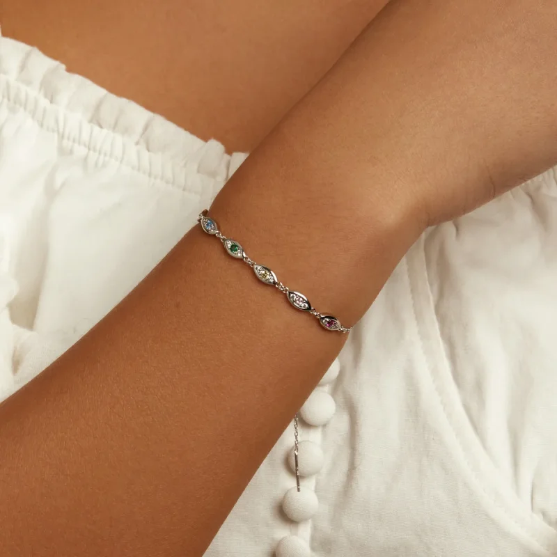 (slika za) Bleščeča zapestnica v stilu Pandora - BSB087 - Ogled 9