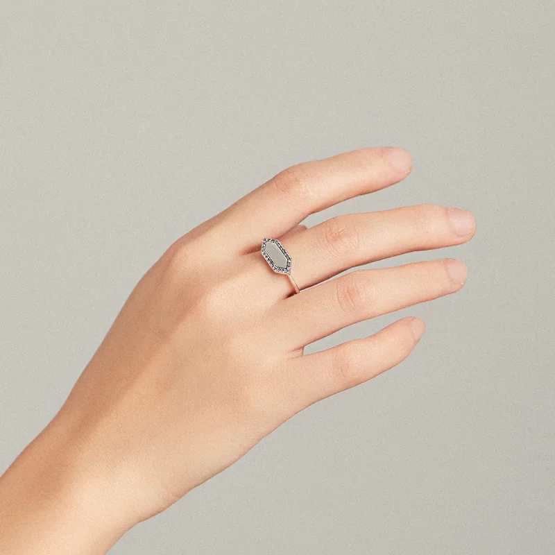 (slika za) Bleščeči prstan v stilu Pandora - SCR701 - Ogled 7