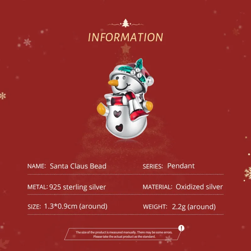 (slika za) Božični obeski v stilu Pandora 2022 - SCC2415 - Ogled 5