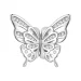 Distančni obesek z metulji v slogu Pandora - BSC823