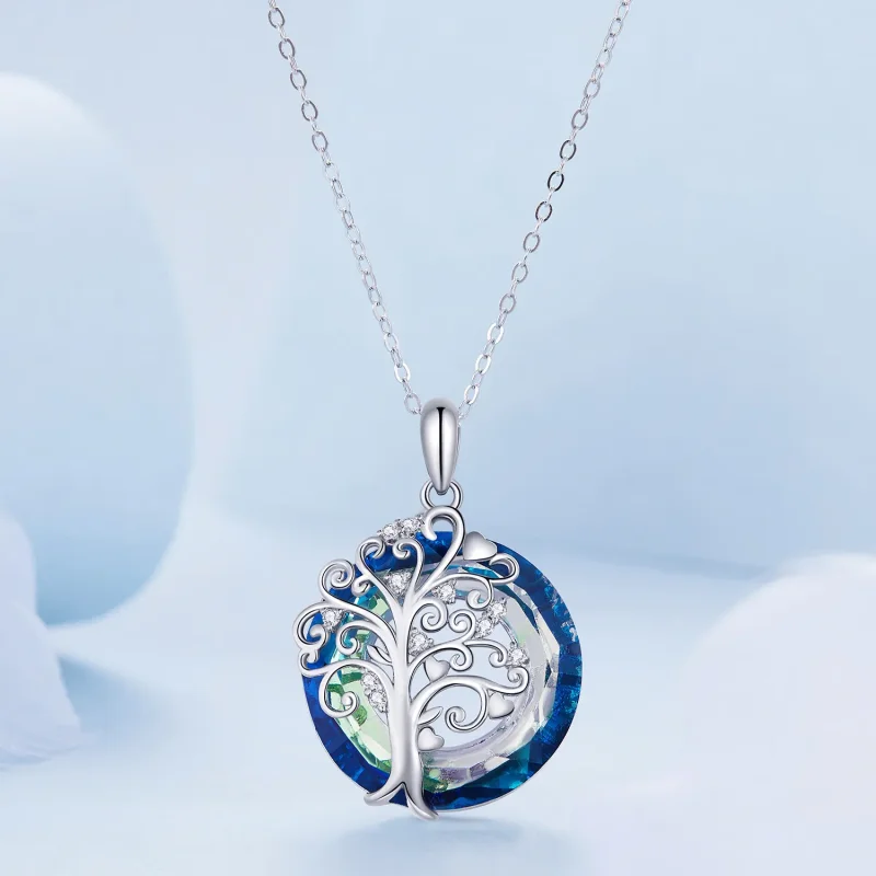 (slika za) Družinska kroglasta ogrlica v stilu Pandora - BSN315 - Ogled 3