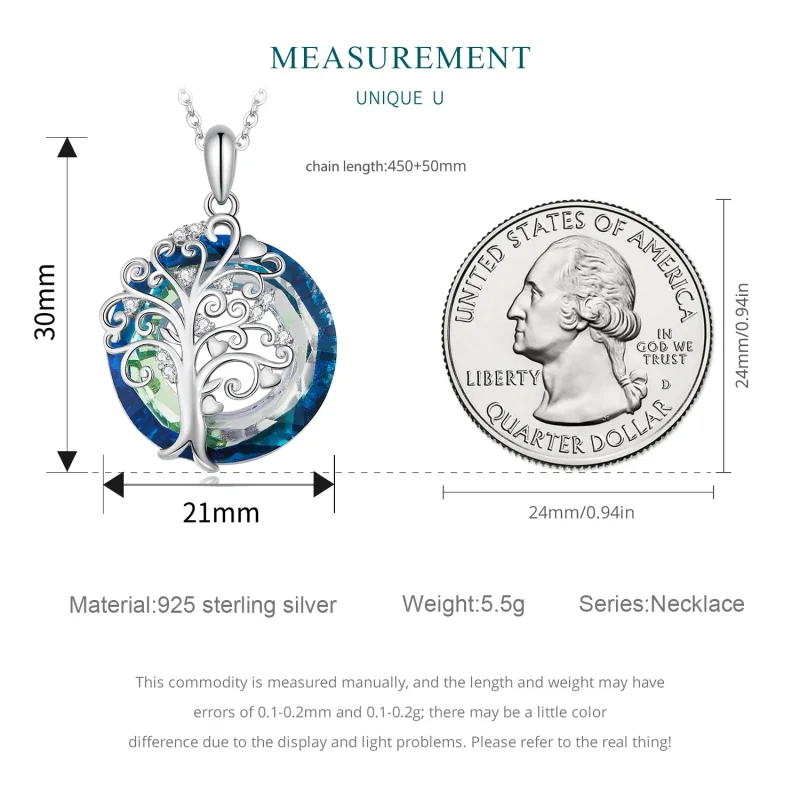 (slika za) Družinska kroglasta ogrlica v stilu Pandora - BSN315 - Ogled 8