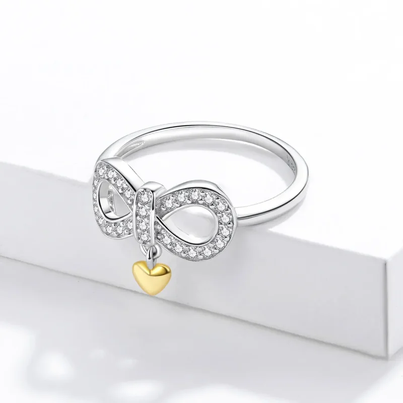 (slika za) Neskončni prstan v stilu Pandora - SCR676 - Ogled 2