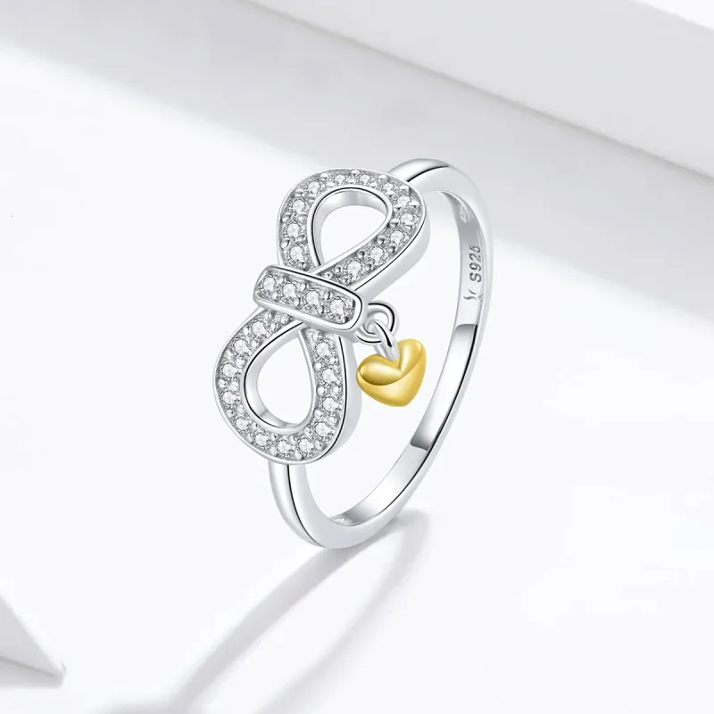 (slika za) Neskončni prstan v stilu Pandora - SCR676 - Ogled 4