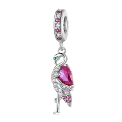 Obesek Flamingo v stilu Pandora - BSC833