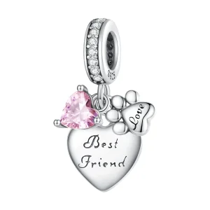(slika za) Obesek Pandora Style Forever Friends - SCC2436