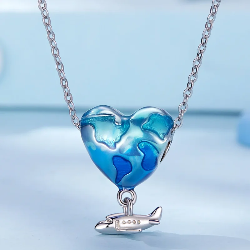 (slika za) Obesek Pandora Style Globe - SCC2481 - Ogled 2