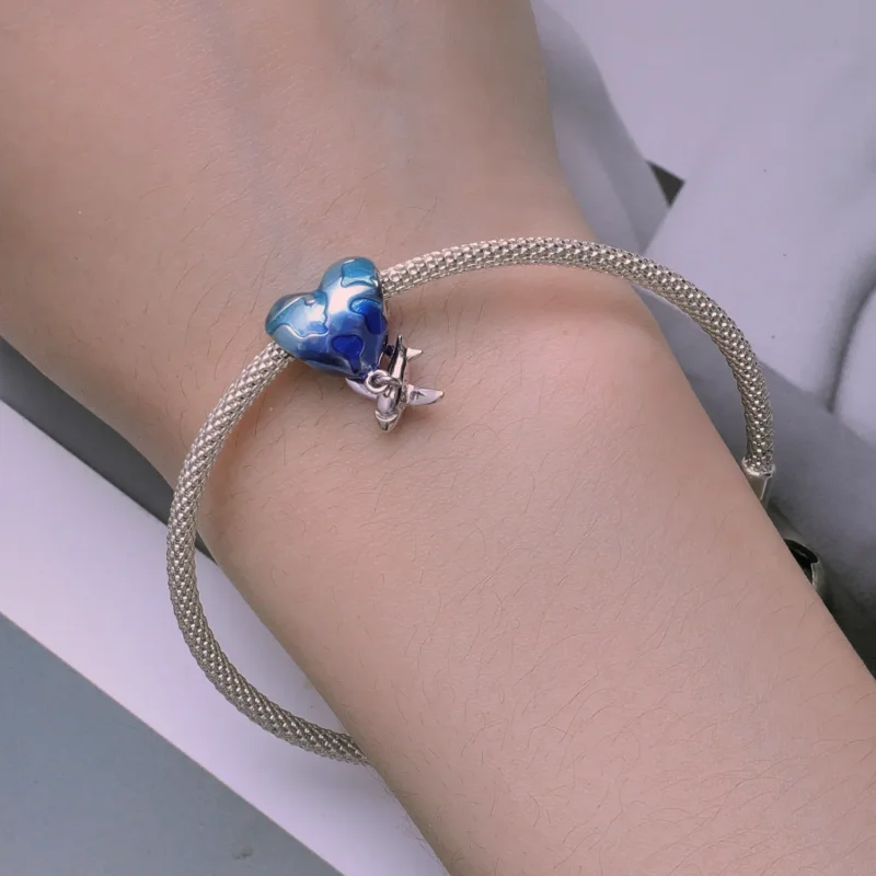 (slika za) Obesek Pandora Style Globe - SCC2481 - Ogled 5