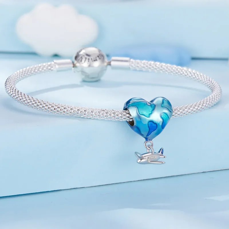 (slika za) Obesek Pandora Style Globe - SCC2481 - Ogled 6