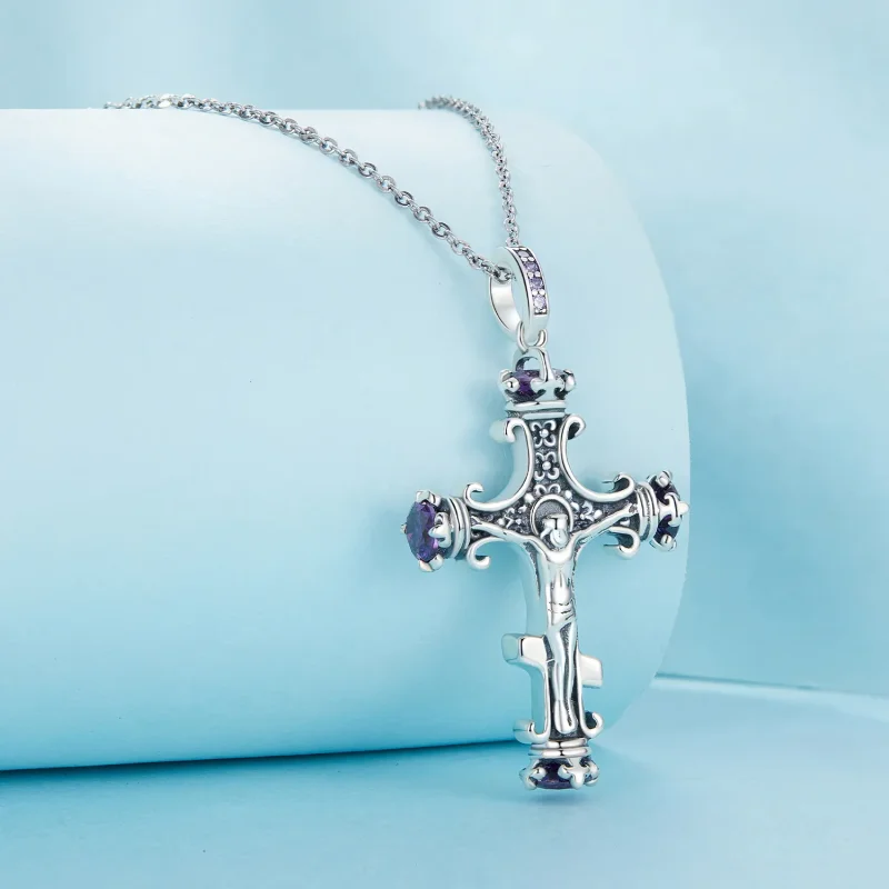 (slika za) Obesek s križem v stilu Pandora - SCP064 - Ogled 3
