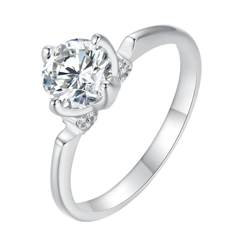 (slika za) Obesek za poročni prstan v stilu Pandora - MSR024 - Ogled 3